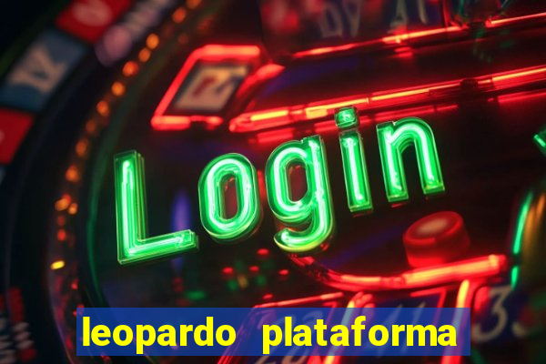 leopardo plataforma de jogos